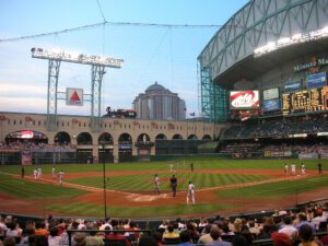 Astros BaseBall Game at Minute Made Park