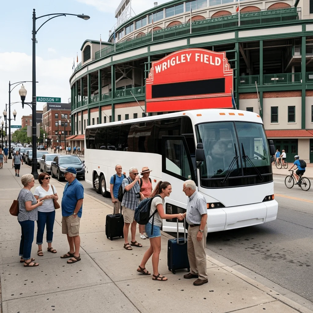 Chartering A Bus In Chicago For Summer Baseball