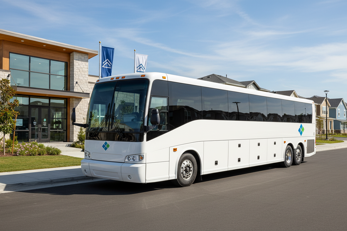 Property Tour Bus & Model Home Shuttle Services | Real Estate ...