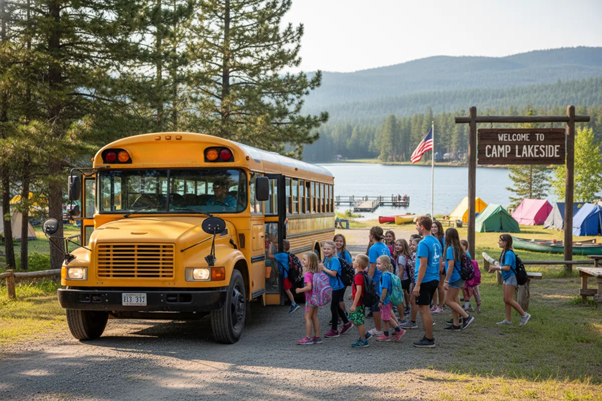Summer Camp Transportation & Charter Buses