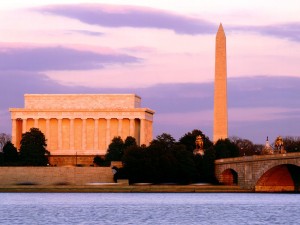 Washington D.C. as Seen From Arlington, Virginia