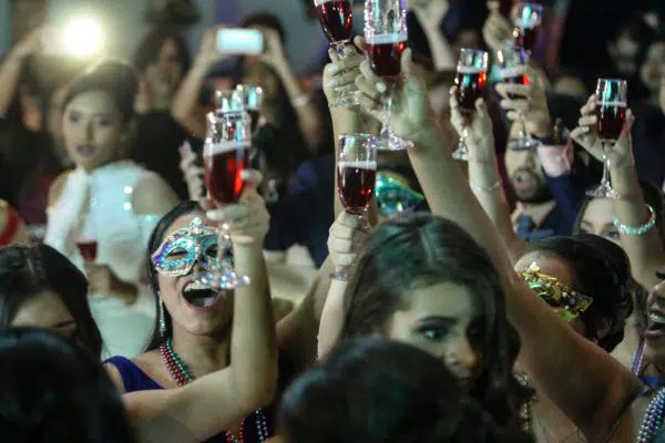 holiday party toast