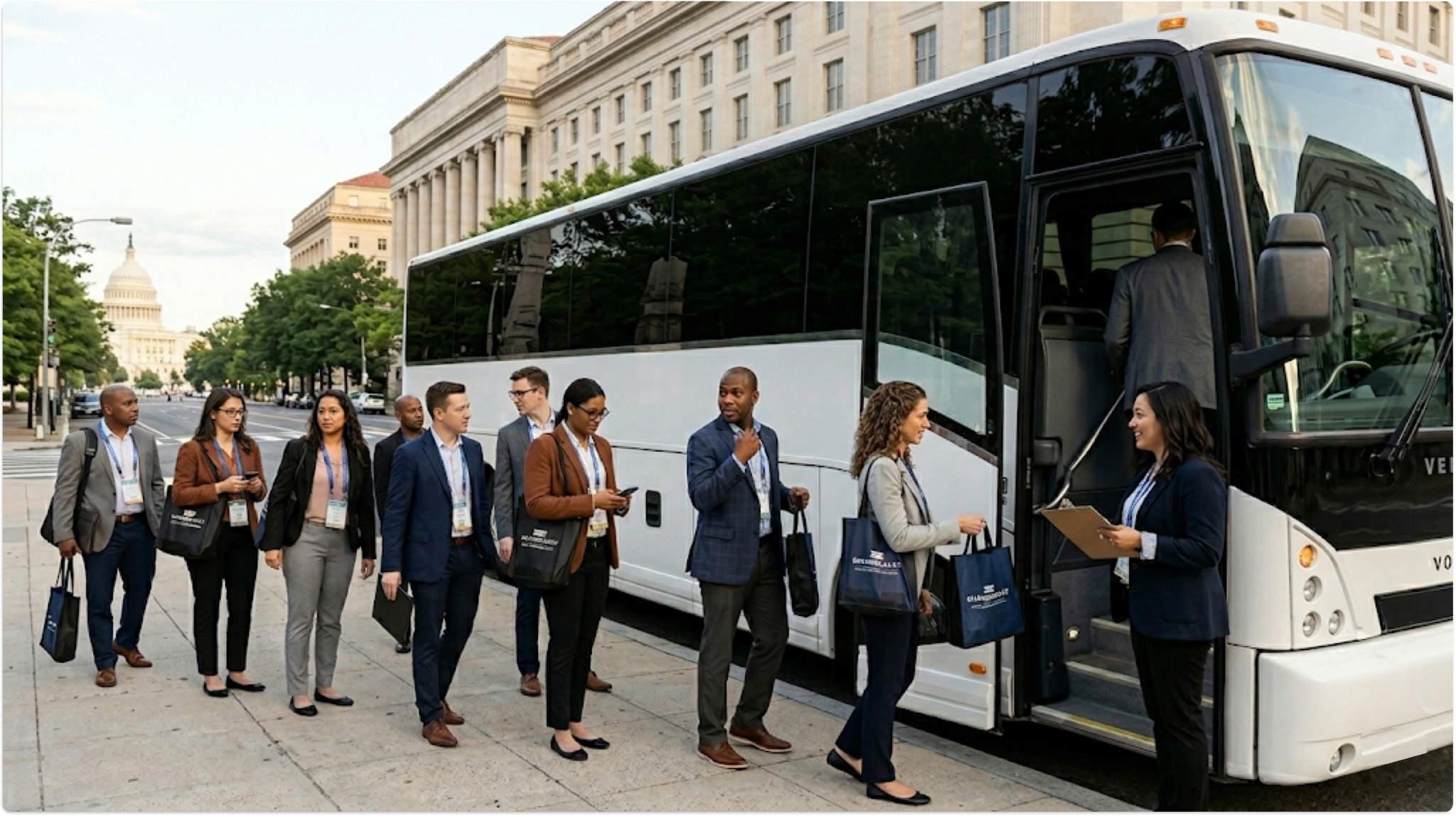 The Group Transportation Guide for Associations in Washington, DC - BusBank
