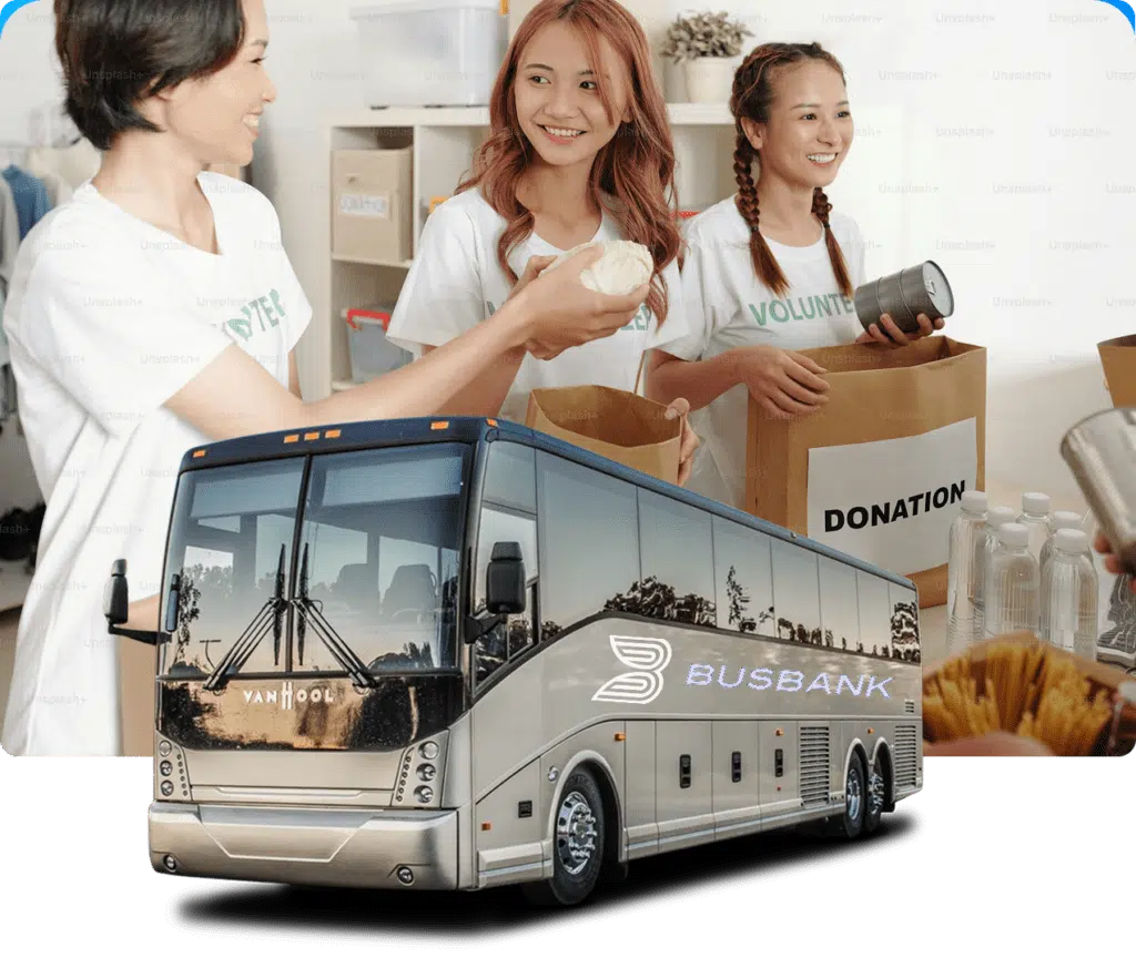 non profit bus charters