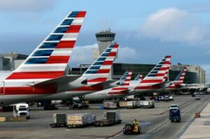 Planes parked at the Miami International Airport -- photo courtesy of Prayitno (prayitno3063@gmail.com)