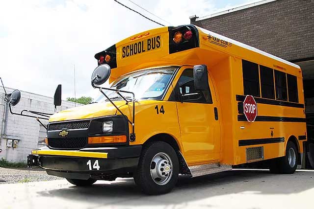 school bus manufacturers in the us van con 1