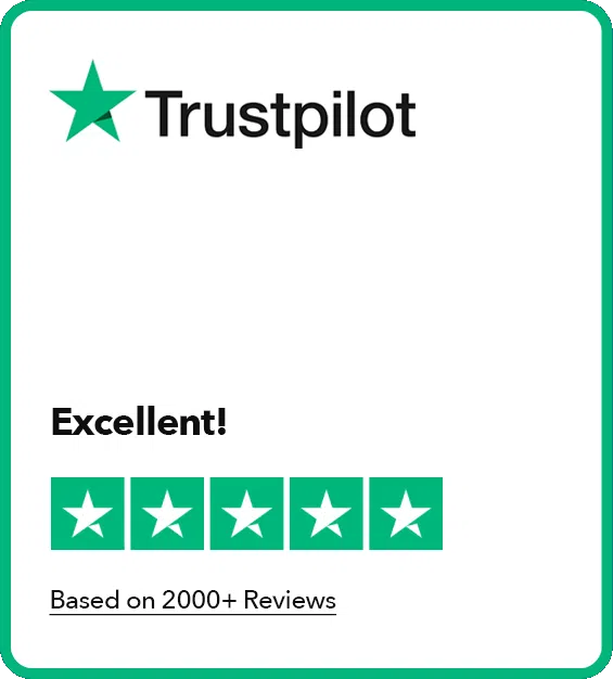 trustpilot 5 stars 2000 reviews