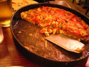 large group pizza tours chicago
